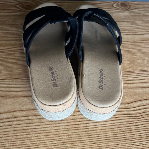 Dr. Scholl's Black Strap Sandals - Picture 7 of 12